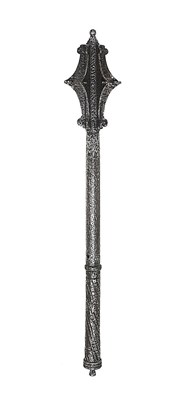 Lot 206 - A GERMAN MACE