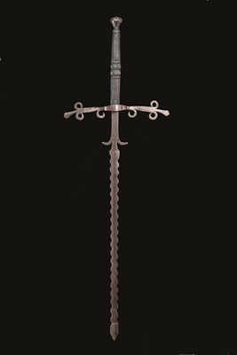 Lot 213 - A GERMAN TWO-HAND PROCESSIONAL SWORD