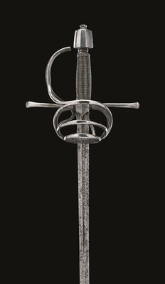 Lot 216 - A VERY RARE ITALIAN SWEPT-HILT RAPIER FOR A BOY