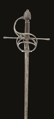 Lot 220 - A SWEPT-HILT RAPIER