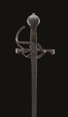 Lot 225 - AN ENGLISH BACK-SWORD