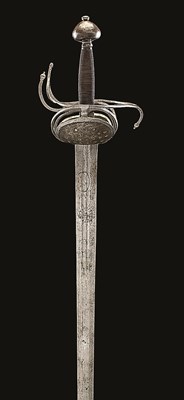 Lot 244 - A PAPPENHEIMER RAPIER IN THE STYLE OF 1630