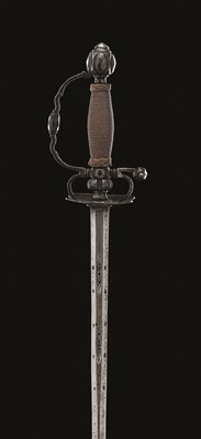 Lot 260 - A GERMAN SMALL-SWORD