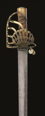 Lot 267 - A FRENCH MODEL 1784 DRAGOON OFFICER'S SABRE Ã€