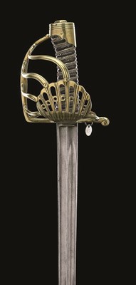 Lot 268 - A FRENCH MODEL 1784 DRAGOON OFFICER'S SABRE Ã€