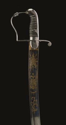 Lot 274 - A 1796 PATTERN LIGHT CAVALRY OFFICER'S SWORD