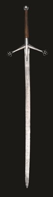 Lot 279 - AN EXCEPTIONALLY RARE  SCOTTISH HIGHLAND TWO HAND SWORD