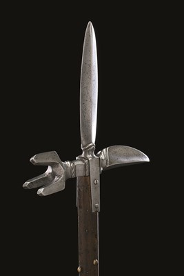 Lot 283 - A RARE NORTH ITALIAN HAMMER FOR FOOT COMBAT