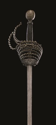 Lot 288 - A ITALIAN MULTI-RING RAPIER
