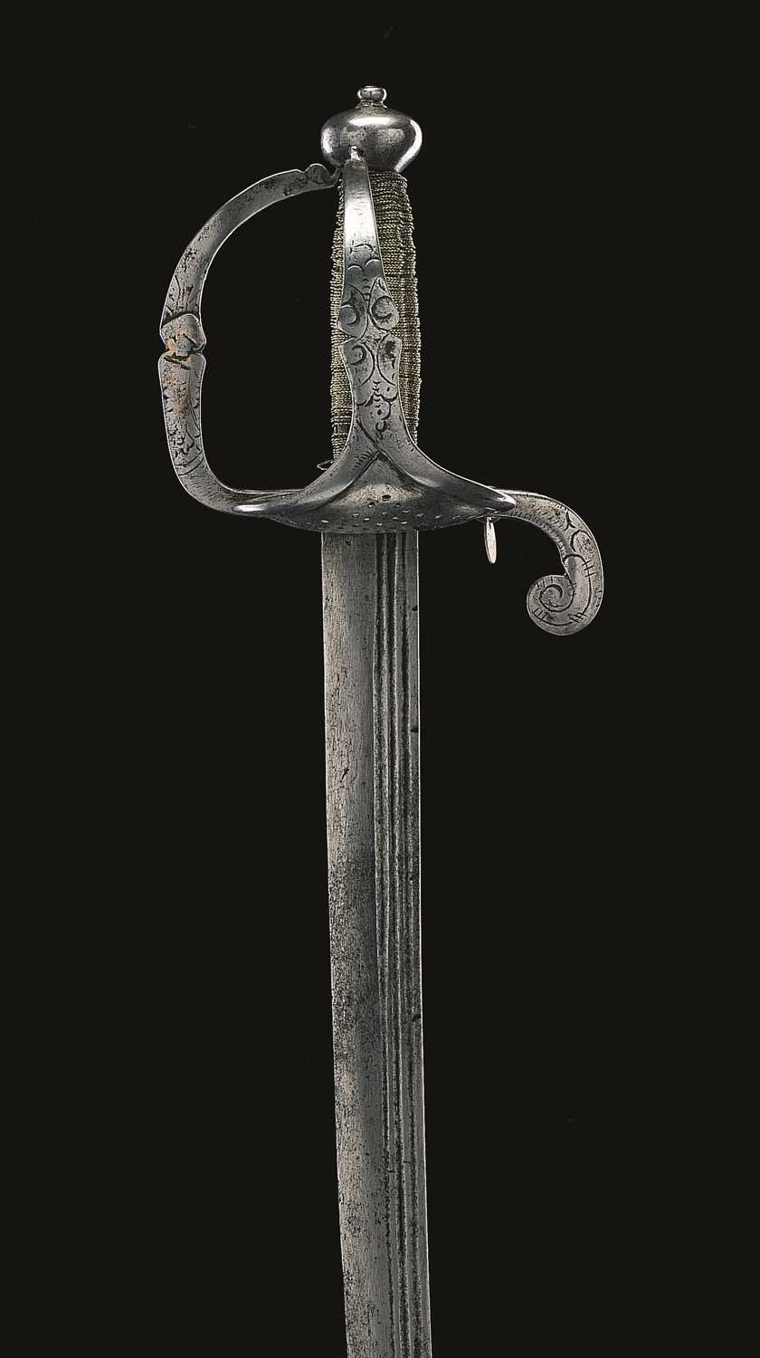Early Backsword Lot 290 - A NORTH EUROPEAN BACKSWORD