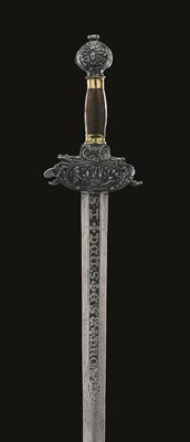 Lot 291 - A NORTH EUROPEAN BROADSWORD