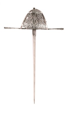 Lot 295 - A COMPOSITE SPANISH LEFT-HAND DAGGER