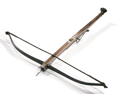 Lot 332 - AN ENGLISH CROSSBOW