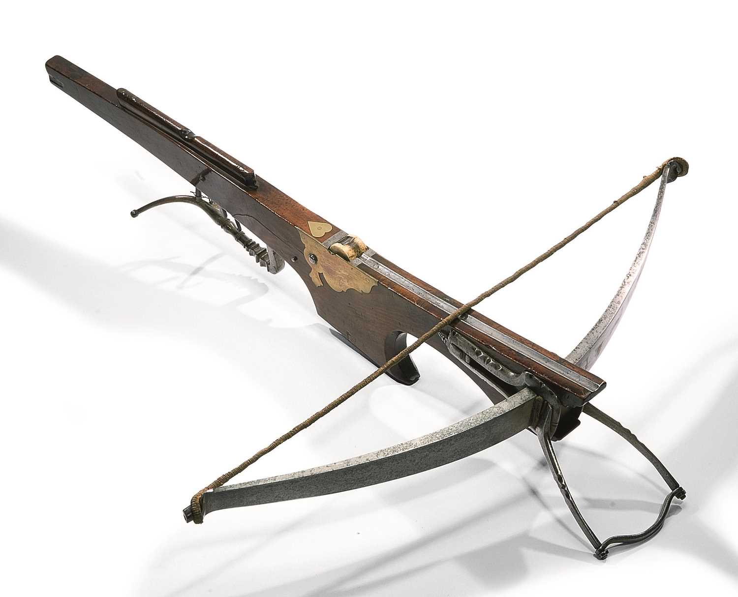 Lot 335 - A LARGE FLEMISH TARGET CROSSBOW