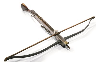 Lot 336 - A LARGE CROSSBOW SIGNED T. PEETERS