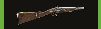 Lot 338 - A 16 BORE FLINTLOCK FOWLING-PIECE