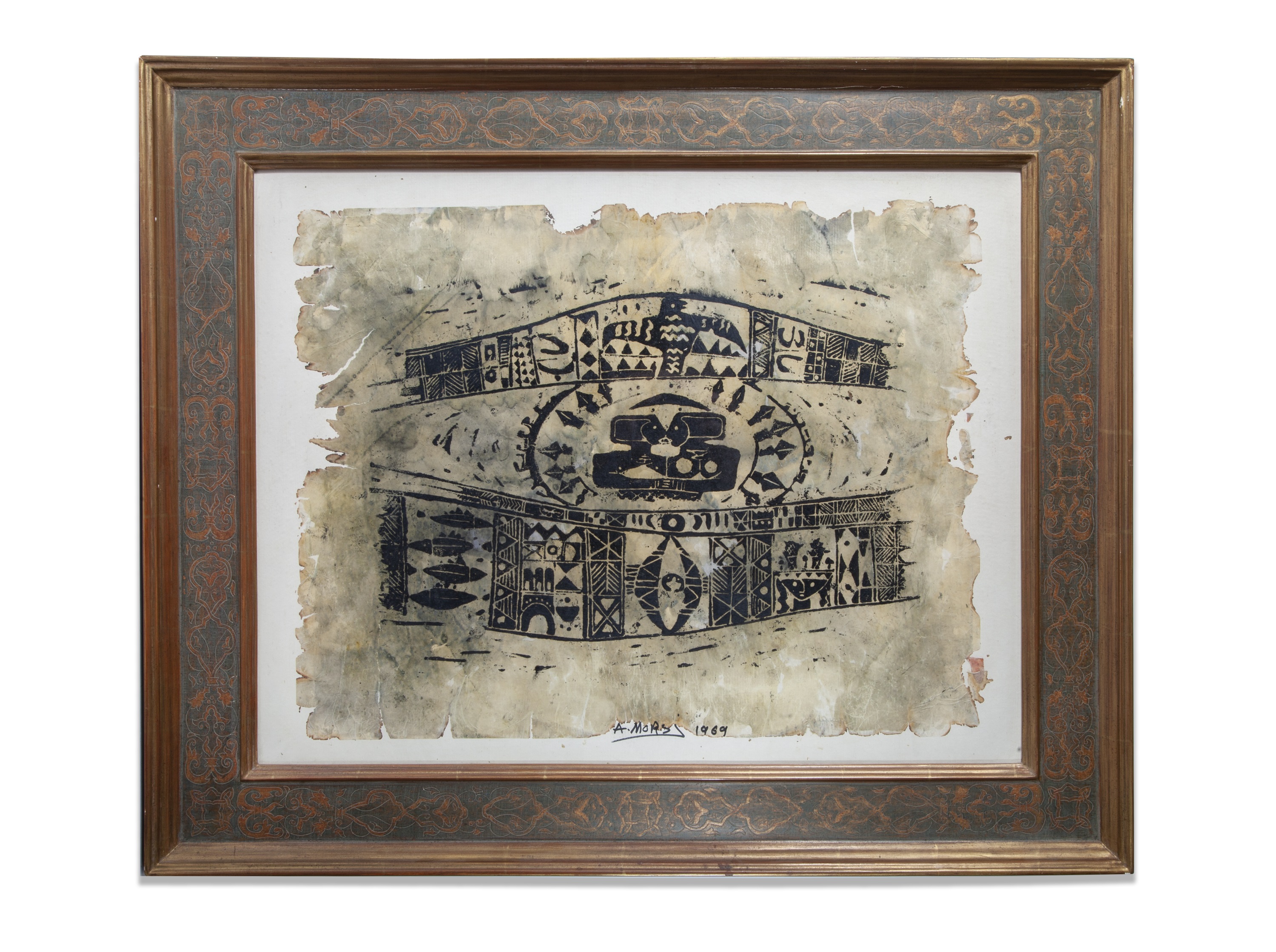 Lot 34 - ABDEL WAHAB MORSI (EGYPTIAN B. 1931) Lot 34 - ABDEL WAHAB MORSI (EGYPTIAN B. 1931)