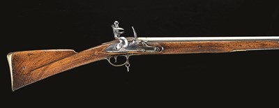 Lot 348 - A .750 CALIBRE INDIA PATTERN FLINTLOCK MUSKET BY H. NOCK