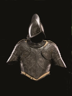 Lot 349 - A RARE NORTH ITALIAN HALF ARMOUR