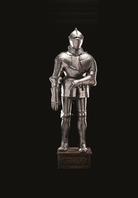 Lot 350 - A COMPOSITE GERMAN ARMOUR FOR FIELD AND TOURNAMENT USE