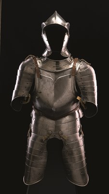 Lot 354 - A COMPOSITE SOUTH GERMAN THREE-QUARTER FIELD ARMOUR