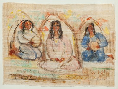 Lot 29 - TAHIA HALIM (EGYPTIAN 1919-2003)