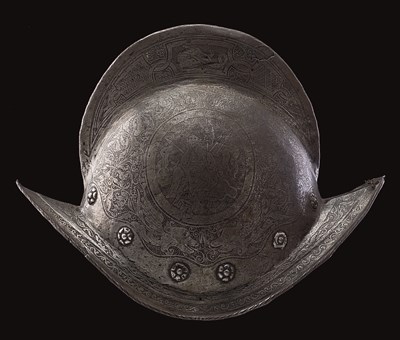 Lot 360 - A GERMAN COMB-MORION