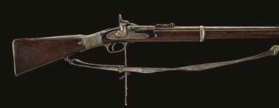 Lot 418 - A .577 CALIBRE VICTORIAN SNIDER-ENFIELD MARK III TWO-BAND RIFLE