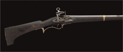 Lot 442 - A SPANISH MIQUELET-LOCK SPORTING GUN
