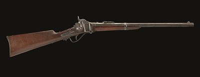 Lot 453 - A .52 CALIBRE U. S. SHARP'S NEW MODEL 1865 RIFLED CARBINE