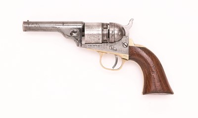 Lot 459 - A .36 CALIBRE RIM-FIRE U.S. COLT MODEL 1871/72 CARTRIDGE CONVERTED POCKET REVOLVER