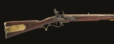 Lot 545 - **A .650 CALIBRE 1800/15 PATTERN BAKER FLINTLOCK RIFLE