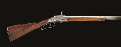 Lot 551 - **A FINE 80 BORE AIR GUN BY GEORGE WALLIS