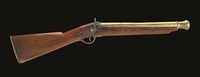 Lot 572 - **A COMPOSITE PERCUSSION BLUNDERBUSS