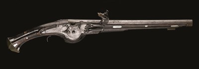 Lot 575 - **A 28-BORE NORTH EUROPEAN WHEEL-LOCK BELT PISTOL
