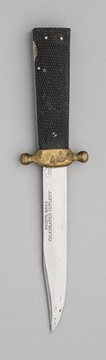 Lot 525 - A RARE EXTENDING FIGHTING KNIFE, PRIBYL BROTHERS, MID-19TH CENTURY