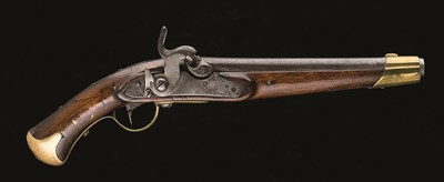 Lot 623 - **A 15 BORE SCANDINAVIAN PERCUSSION CAVALRY PISTOL