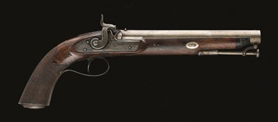 Lot 643 - **A 16 BORE PERCUSSION OFFICER'S PISTOL