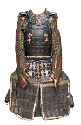 Lot 6 - **A COMPOSITE JAPANESE PART ARMOUR (TOSEI GUSOKU)
