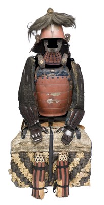 Lot 8 - A JAPANESE ARMOUR (TOSEI GUSOKU)