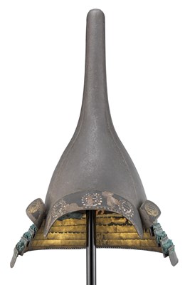 Lot 13 - **A JAPANESE HELMET (KABUTO)