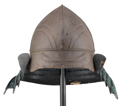Lot 14 - **A JAPANESE HELMET (KABUTO)