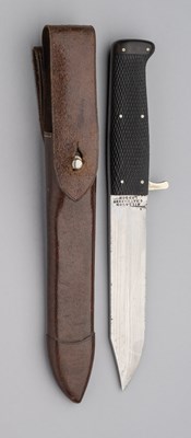 Lot 753 - A FIGHTING KNIFE, HILL & SON, 4 HAYMARKET, LONDON, LATE 19TH CENTURY