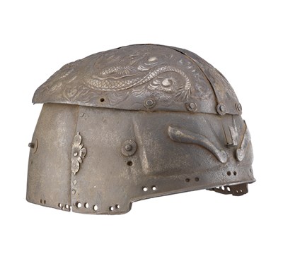 Lot 18 - A JAPANESE HELMET (KABUTO)