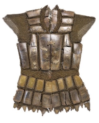 Lot 44 - **A RARE MORO TRIBESMANS SHIRT 19TH CENTURY