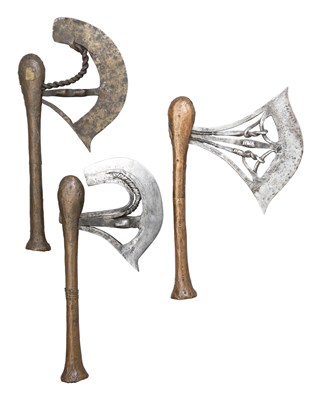 Lot 63 - **THREE SONGYE CEREMONIAL AXES