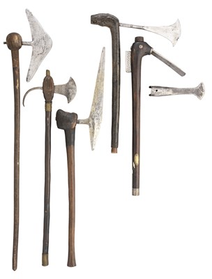 Lot 64 - **FOUR AFRICAN AXES