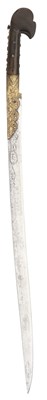 Lot 73 - **AN OTTOMAN SWORD (YATAGHAN)