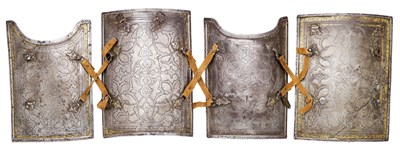 Lot 92 - **AN INDIAN CUIRASS (CHAR-AINA)