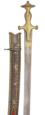 Lot 101 - **AN INDIAN SWORD (TALWAR)